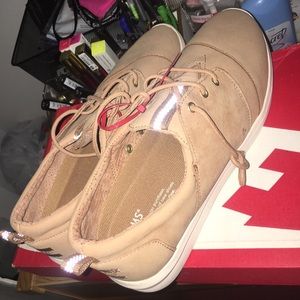 Light Pink Toms Sneakers